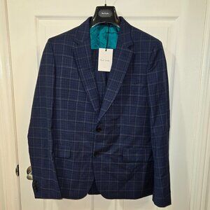 Paul Smith Italian Made Single-Breasted Gents Tailored Fit Pinstripe Suit